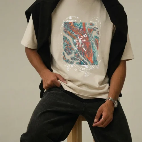 Mixed Texture Tee